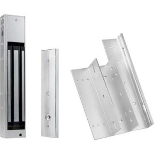 280 kg Manyetik Mıknatıslı Kapı Kilidi 12V ve L-Z Montaj Aparatları